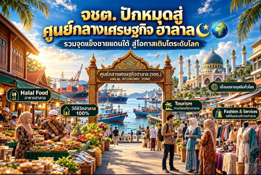 Thailand Selatan: Pusat Ekonomi Halal Menuju Global, Bidik Pasar 2 Miliar Muslim